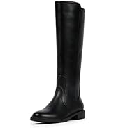 Amazon.com: QIY Knee High Boots Women Burgundy Tall Leather
